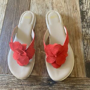 Johnson and Murray flower Sandles